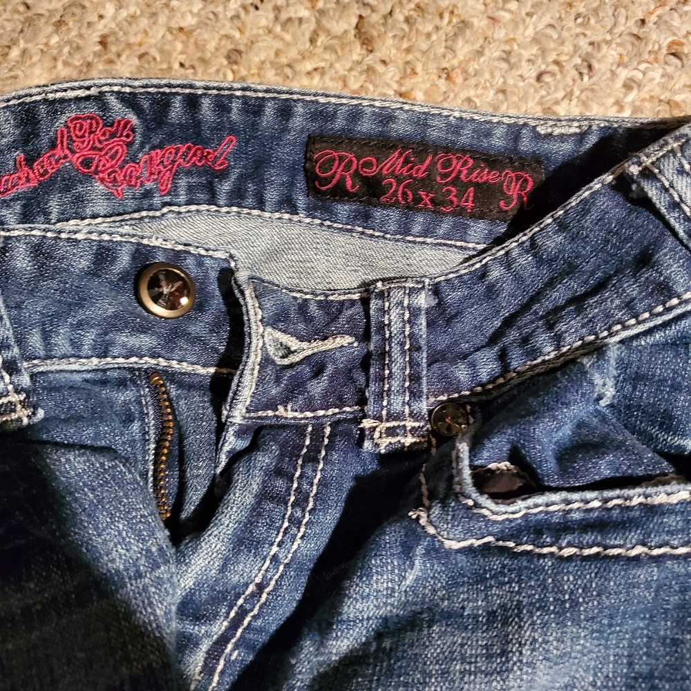 26x34 Rock and Roll Cowgirl Jeans